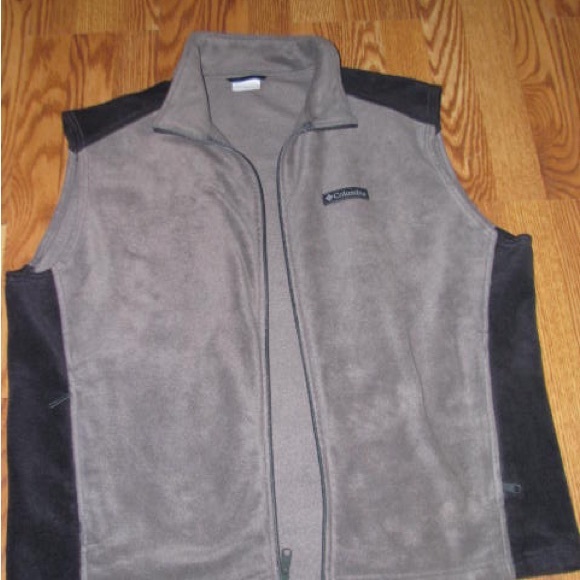 Men’s Columbia Vest Size XL Grey/Black - Picture 4 of 4